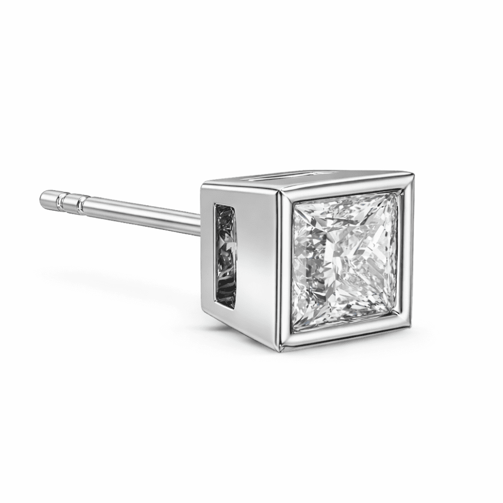 0.25 CT Arjun Lab Grown Diamond Solitaire Studs for Men