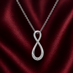 Infinite Elegance Lab Grown Moissanite Pendant