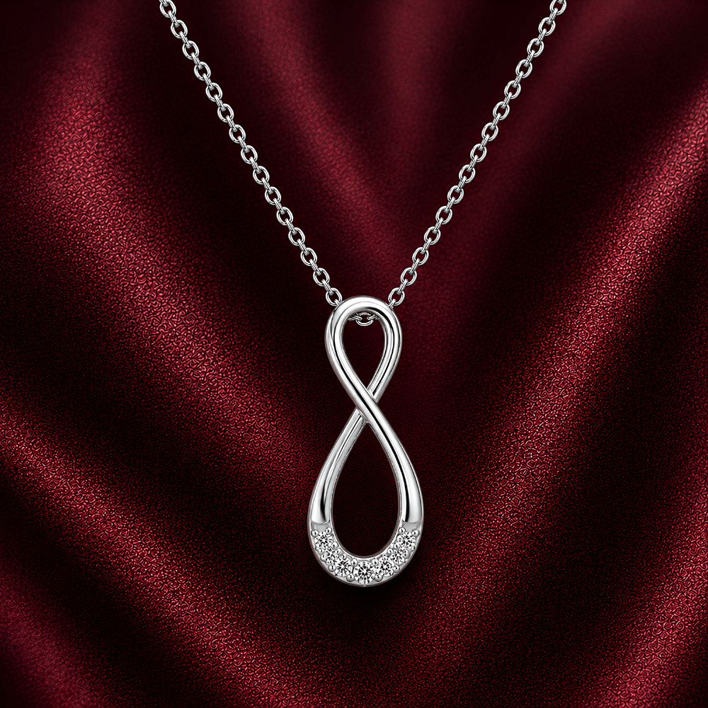 Infinite Elegance 0.5CT Lab Grown Moissanite Pendant