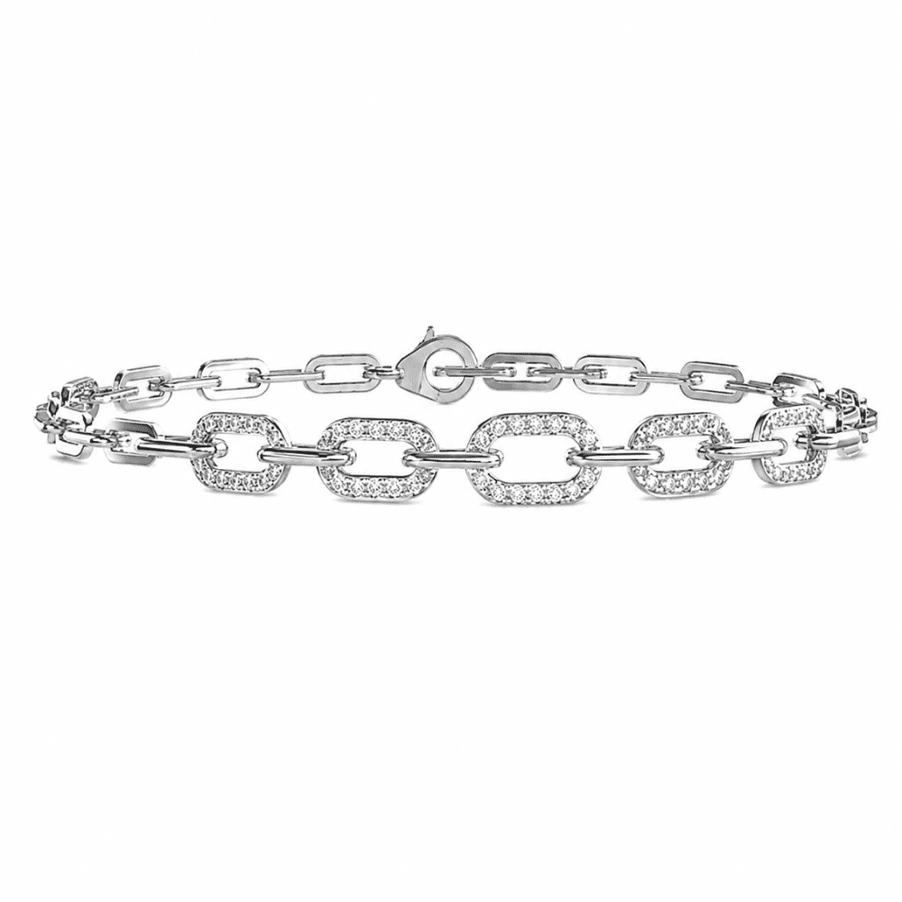 Saaf Zanjeer Lab Grown Diamond Bracelet