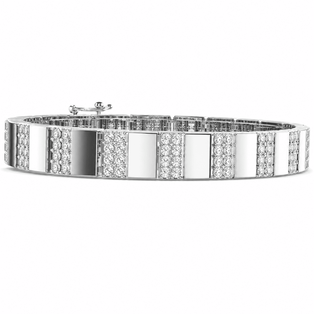 Mard-e-Noor Lab Grown Diamond Bracelet for Men