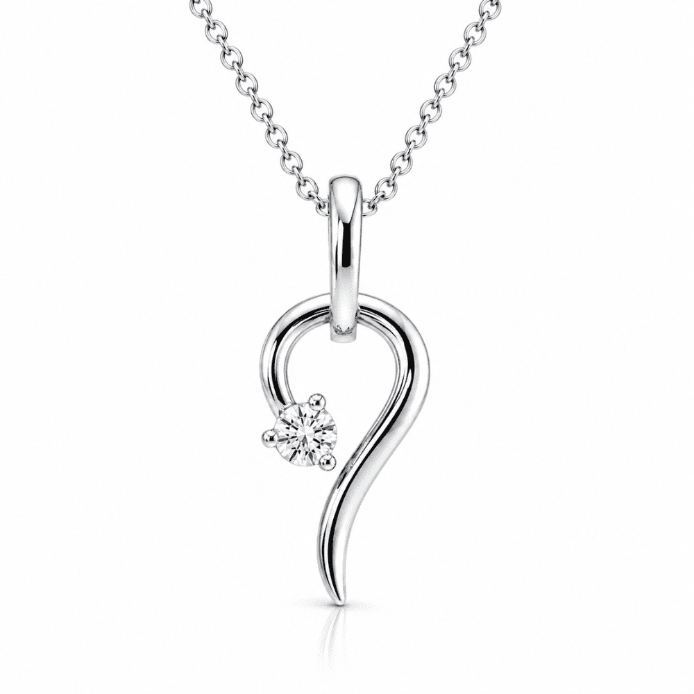 Lucky Charm 1CT Lab Grown Moissanite Pendant