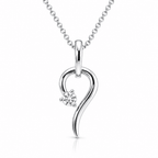 Lucky Charm 1CT Lab Grown Moissanite Pendant