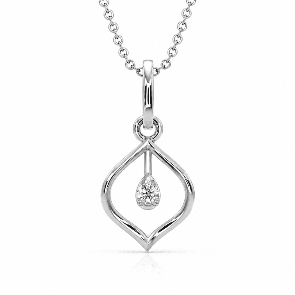 Siren Bloom 0.5CT Lab Grown Moissanite Pendant
