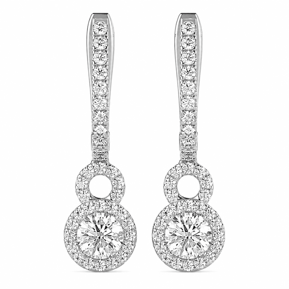 Boondi Lab Grown Diamond Earrings