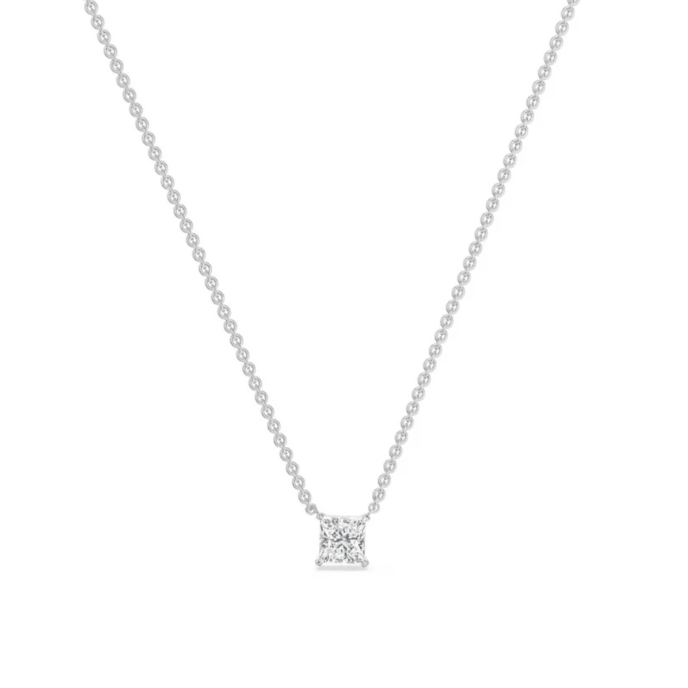Crown Princess 0.5CT Lab Grown Moissanite Necklace