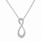 Infinite Elegance 0.5CT Lab Grown Moissanite Pendant