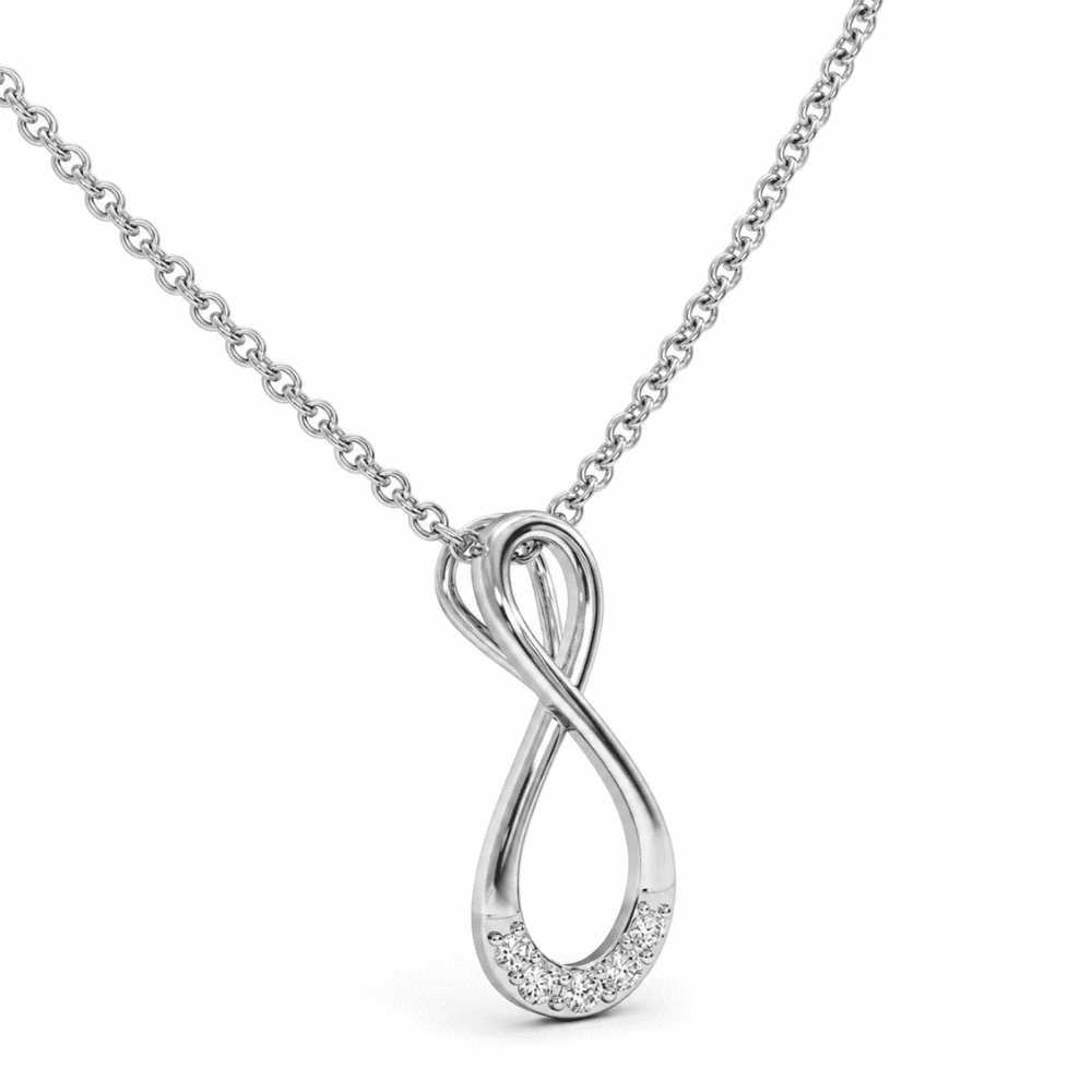 Infinite Elegance 0.5CT Lab Grown Moissanite Pendant