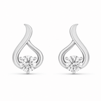 Symmetry Solitaire Radiance 0.5CT Lab Grown Moissanite Earrings