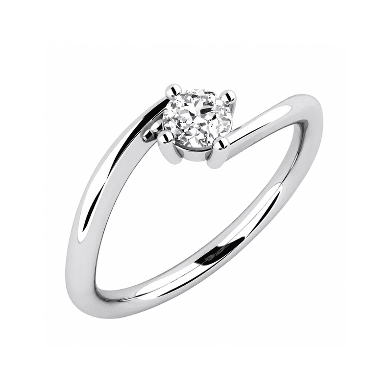 Edoarda Luxury 0.5CT Lab Grown Moissanite Ring
