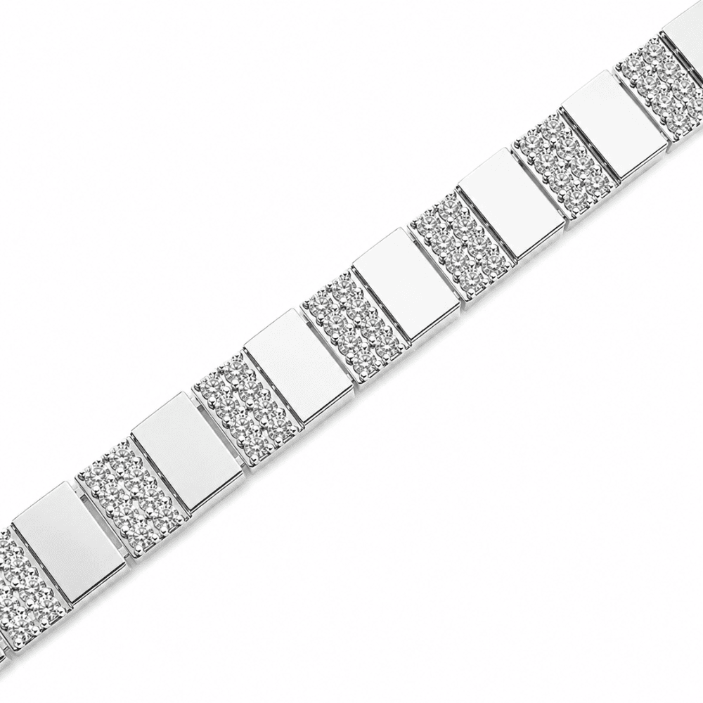 Mard-e-Noor Lab Grown Diamond Bracelet for Men