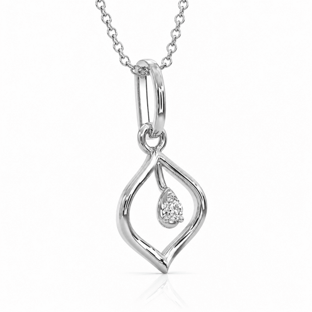 Siren Bloom 0.5CT Lab Grown Moissanite Pendant