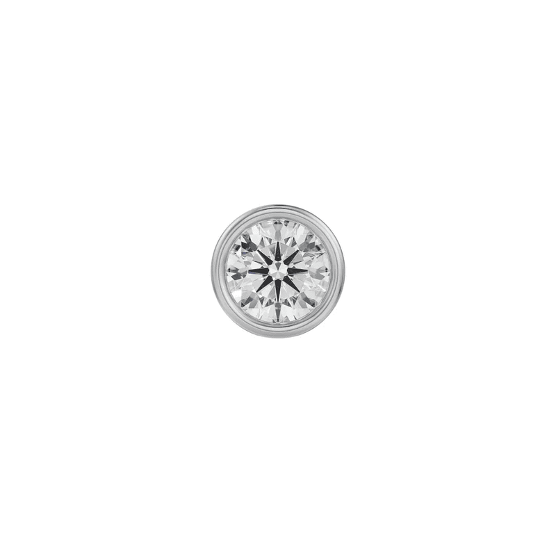 Classic Round 0.5CT Lab Grown Moissanite Solitaire Studs