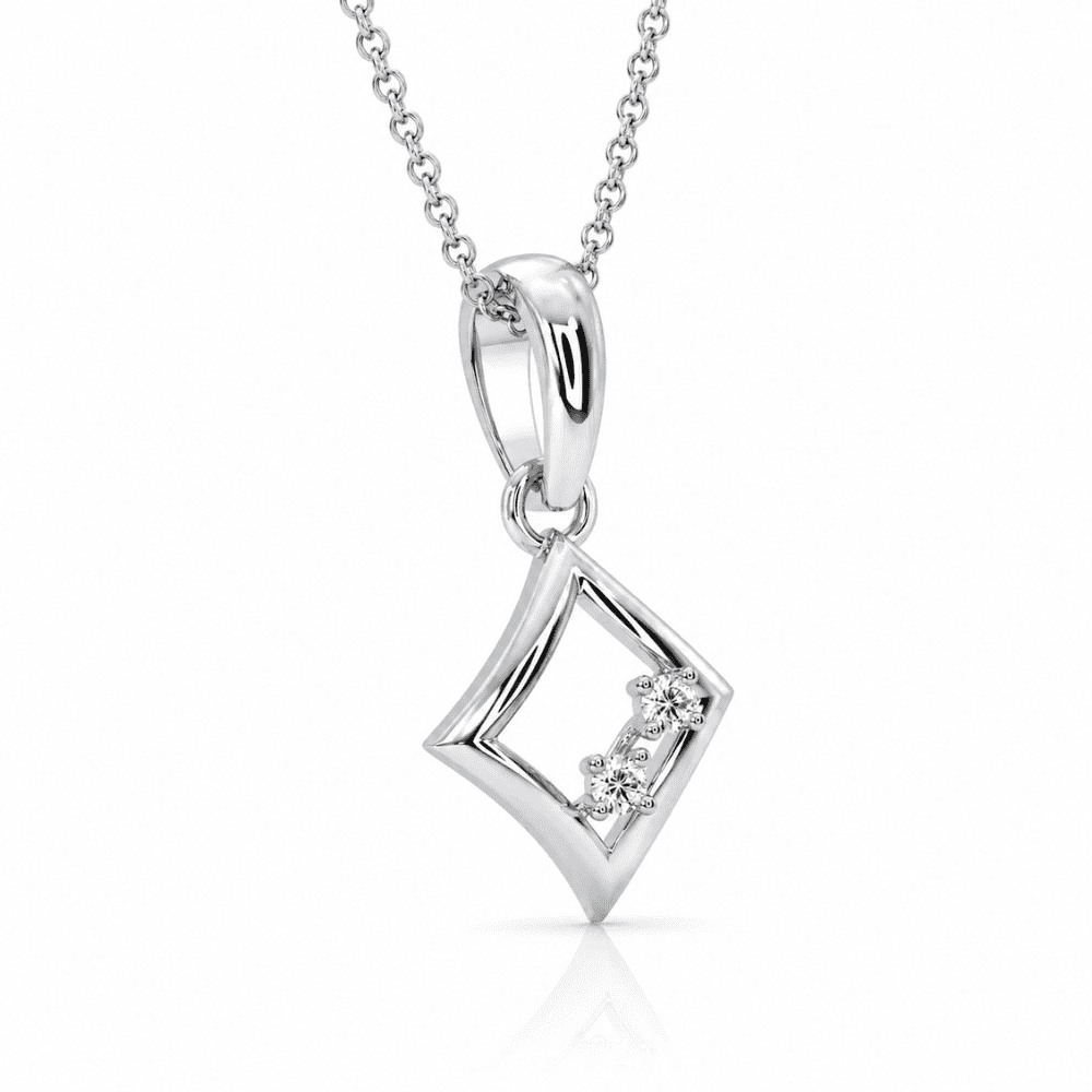 Allure Square 0.5CT Lab Grown Moissanite Pendant