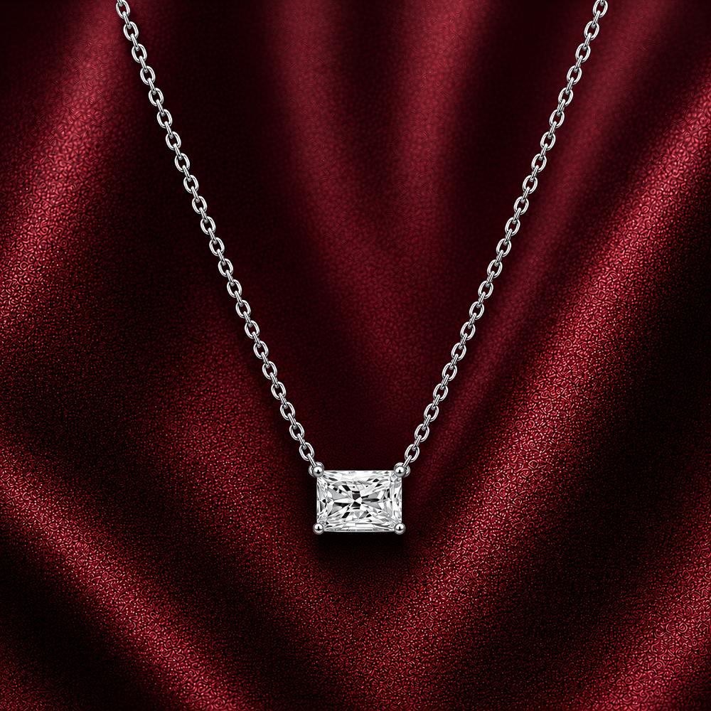 Radiance Glow 0.5CT Lab Grown Moissanite Necklace