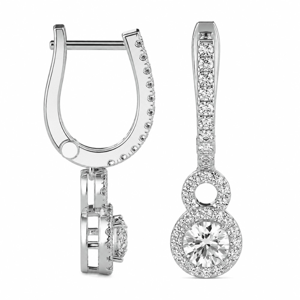Boondi Lab Grown Diamond Earrings