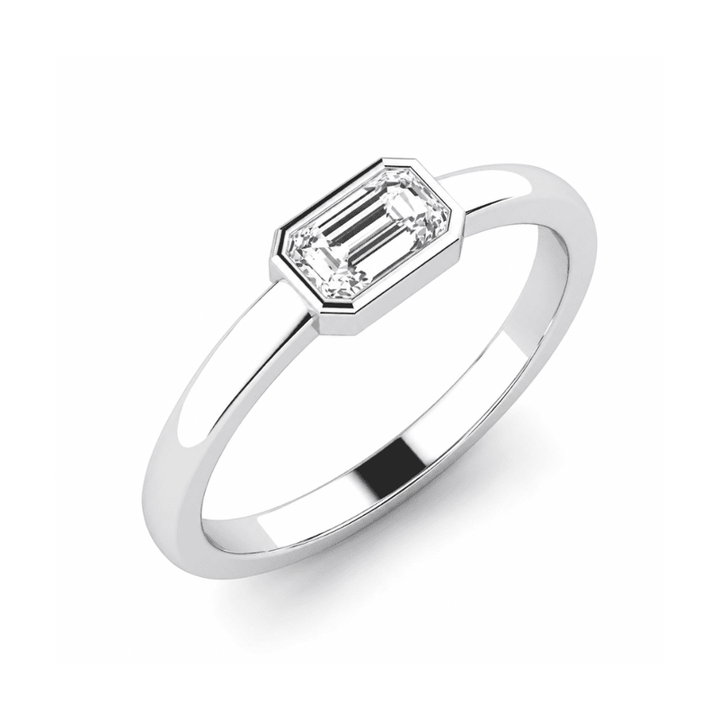 Caninna 0.5CT Classic Lab Grown Moissanite Ring