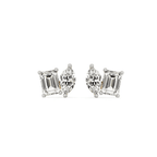 Duo Solitaire Luxe 0.5CT Lab Grown Moissanite Studs