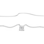 Crown Princess 0.5CT Lab Grown Moissanite Necklace