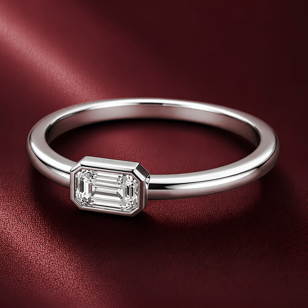 Caninna 0.5CT Classic Lab Grown Moissanite Ring