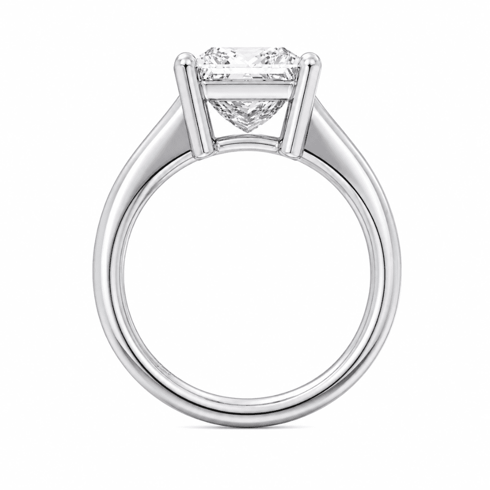 Forever Princess Solitaire 1CT Lab Grown Moissanite Diamond Ring