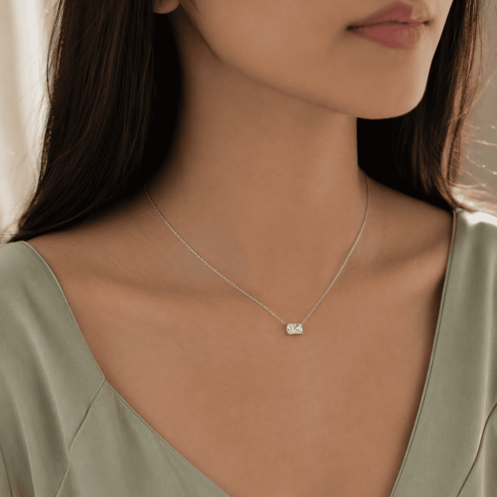 Radiance Glow 0.5CT Lab Grown Moissanite Necklace