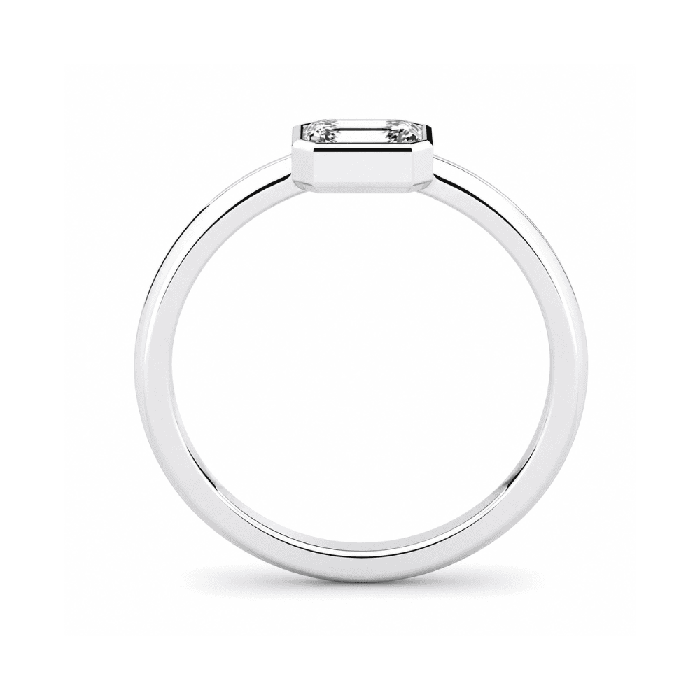 Caninna 0.5CT Classic Lab Grown Moissanite Diamond Ring