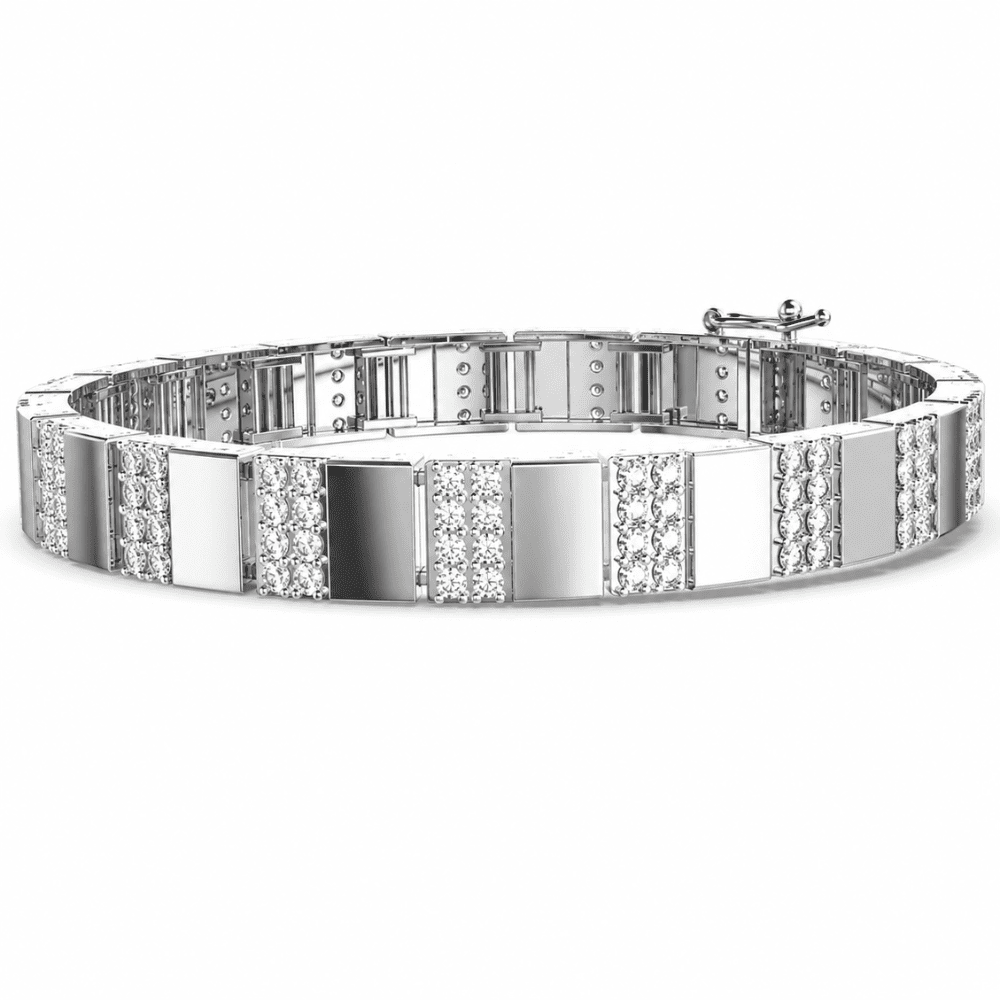Mard-e-Noor Lab Grown Diamond Bracelet for Men