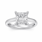 Forever Princess Solitaire 1CT Lab Grown Moissanite Diamond Ring