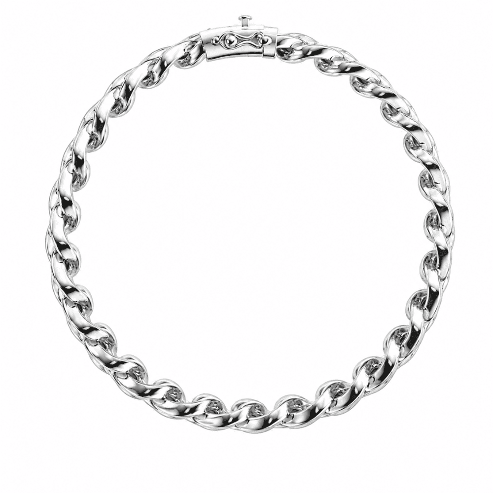Rishta Cluster Lab Grown Diamond Bracelet for Men