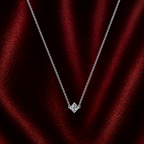 Imperia Asscher Lab Grown Moissanite Necklace