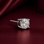 Victor Elite Lab Grown Moissanite Solitaire Studs