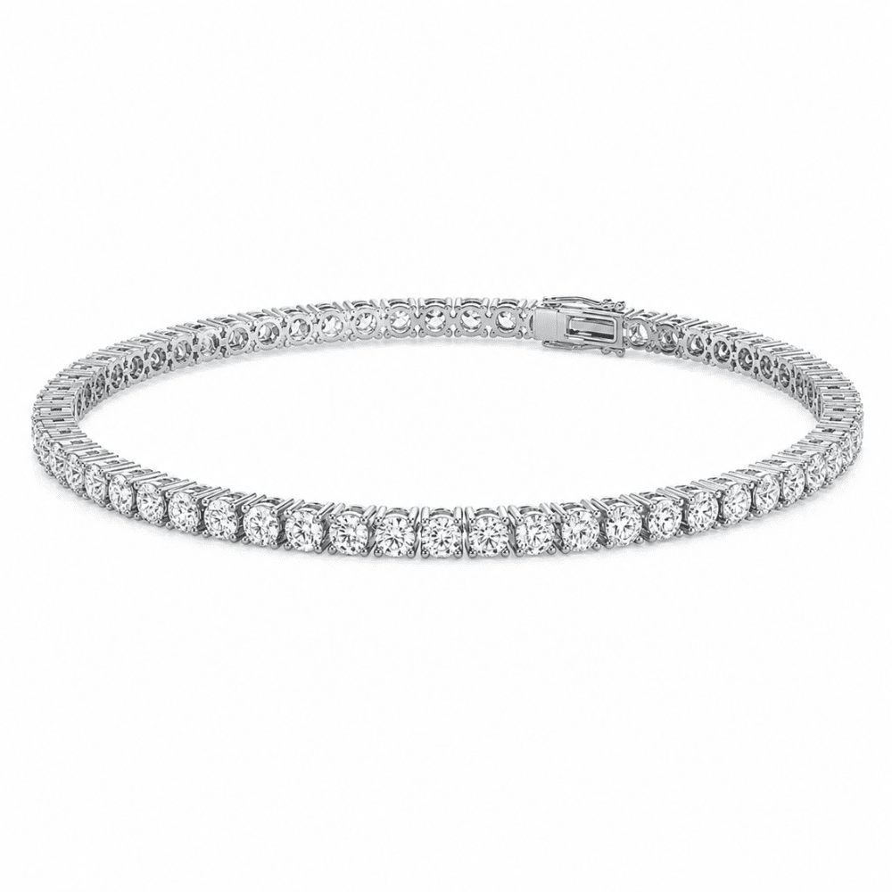 8 Pointer Malika Lab Grown Diamond Tennis Bracelet