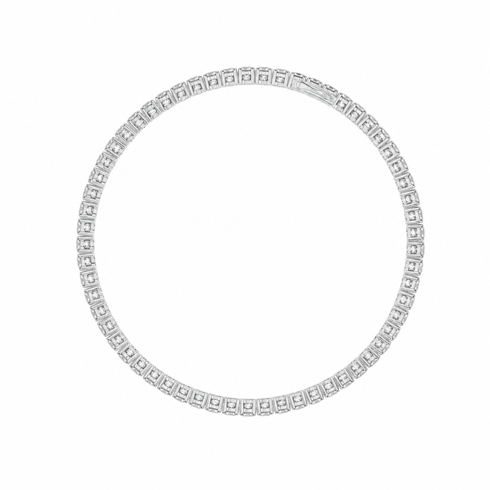 8 Pointer Malika Lab Grown Diamond Tennis Bracelet