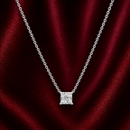 Regal Princess Lab Grown Moissanite Necklace