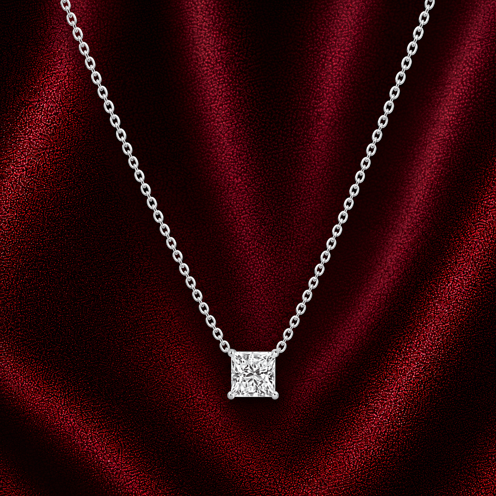 Regal Princess 0.5CT Lab Grown Moissanite Necklace