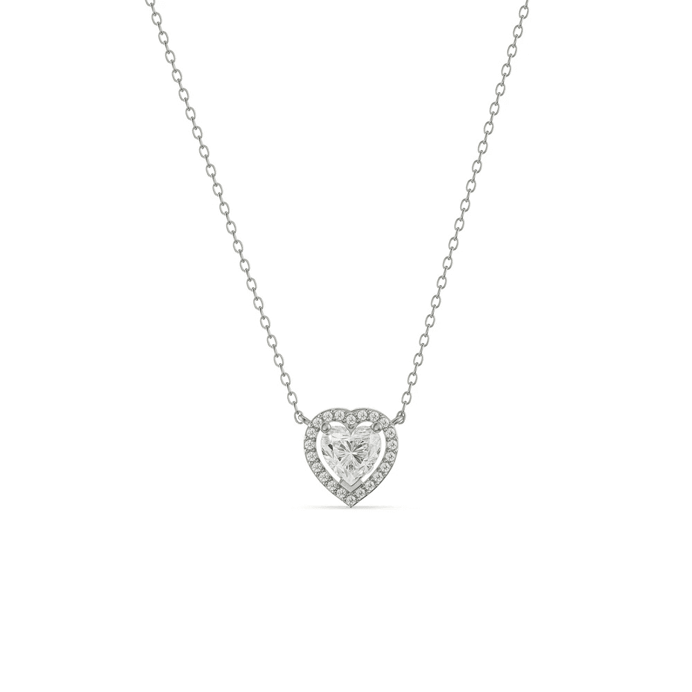 Dil-e-Roshan Solitaire Lab Grown Diamond Necklace