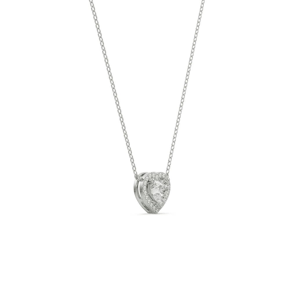Dil-e-Roshan Solitaire Lab Grown Diamond Necklace