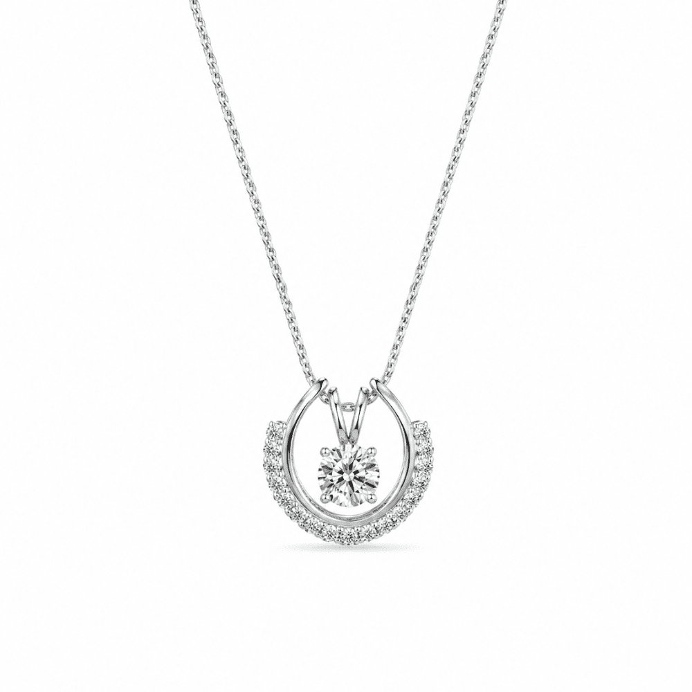 Elara V Lab Grown Diamond Pendant