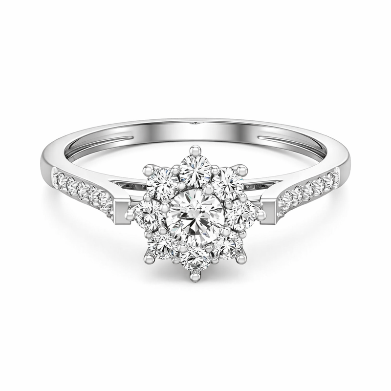 Pearl Teardrop Lab Grown Diamond Earrings