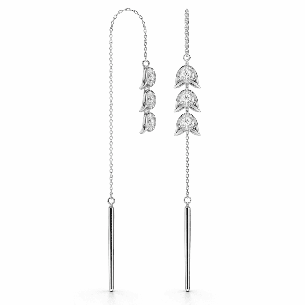 Gulbahar Lab Grown Diamond Earrings