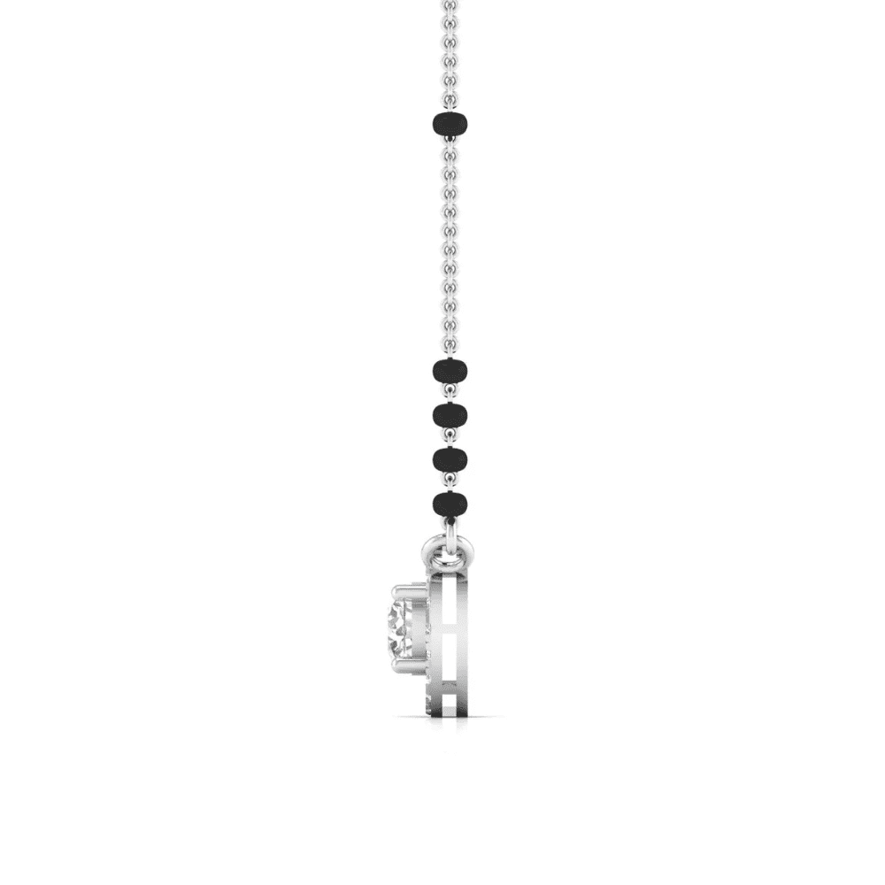 Halo Roshan Lab Grown Diamond Pendant