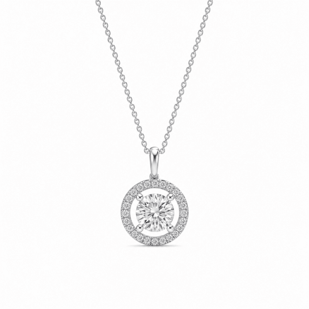 Jhilmil Lab Grown Diamond Pendant