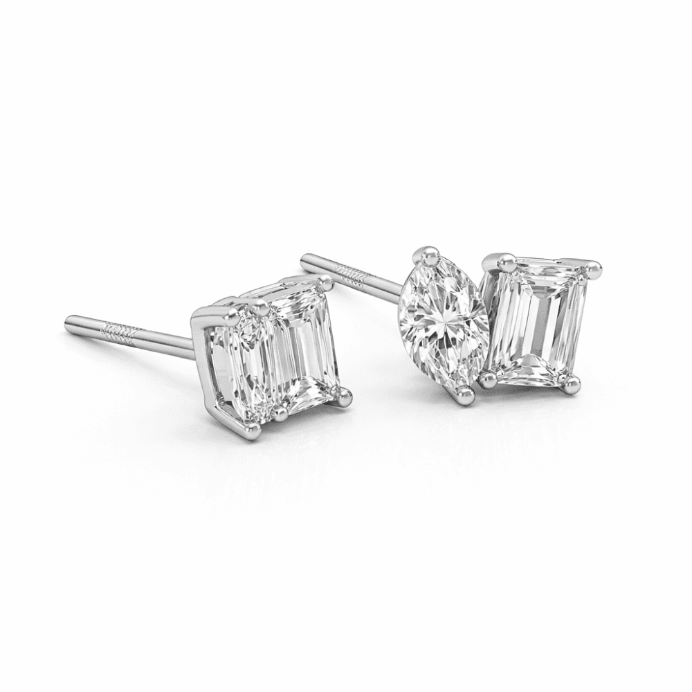 Jugnoo Duo Lab Grown Diamond Studs