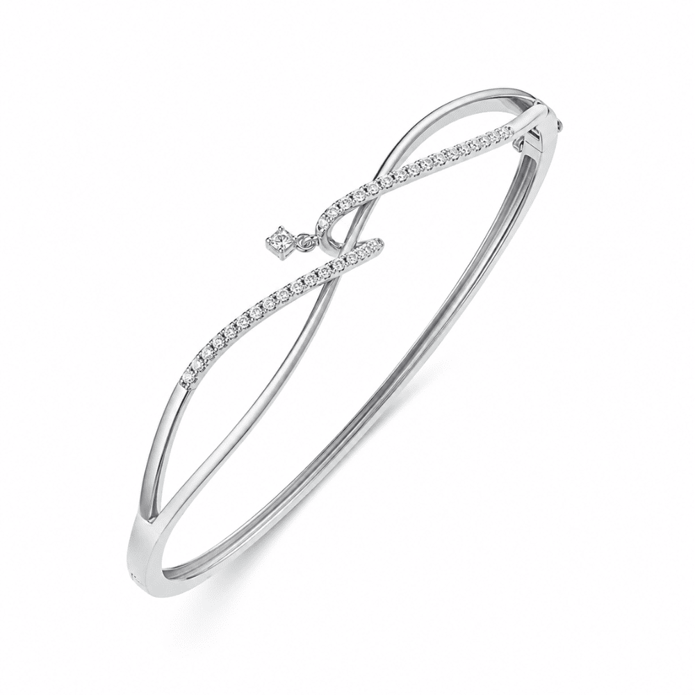 Meher Minimalist Lab Grown Diamond Bracelet
