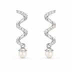 Motia Drop Lab Grown Diamond Earrings