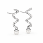 Motia Drop Lab Grown Diamond Earrings