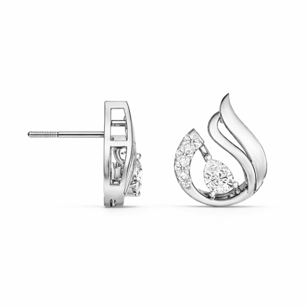 Raajhans Lab Grown Diamond Studs