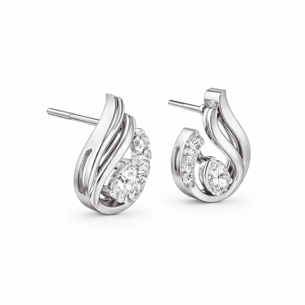 Raajhans Lab Grown Diamond Studs