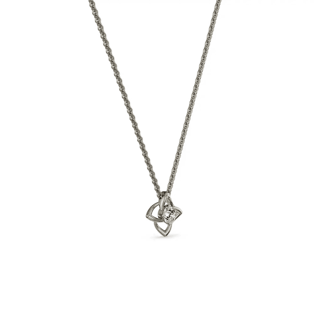 Rahat Solitaire Lab Grown Diamond Necklace